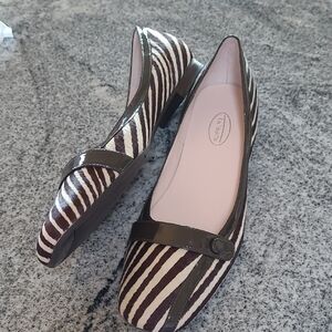 Zebra Print Women's Flats